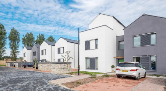 Cameron Close passivhaus homes, designed by PCKO Architects