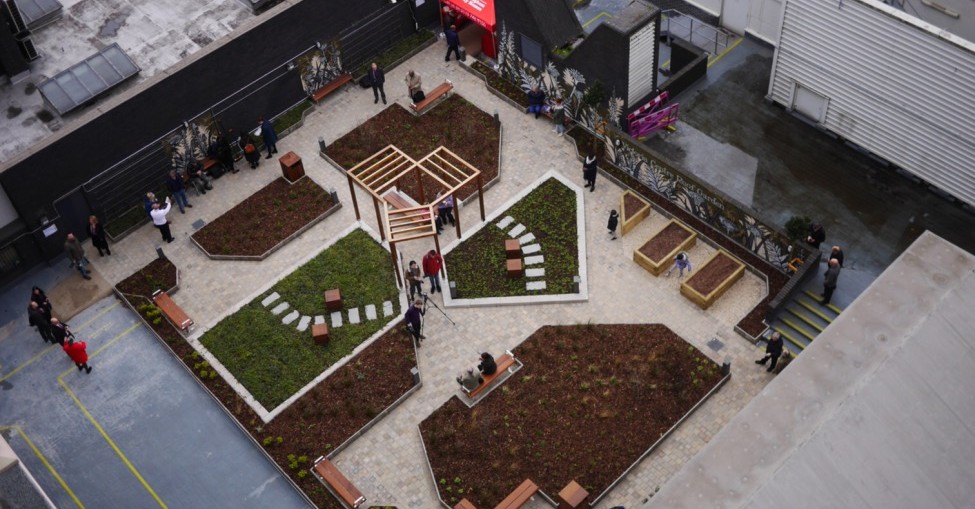 Residents benefit from new ‘Garden in the sky'