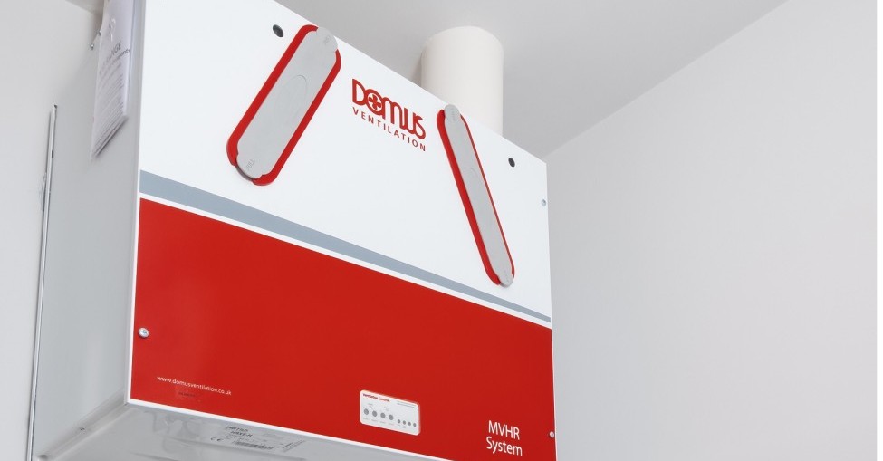 Price and performance make Domus ventilation MVHR system the choice for London affordable homes development